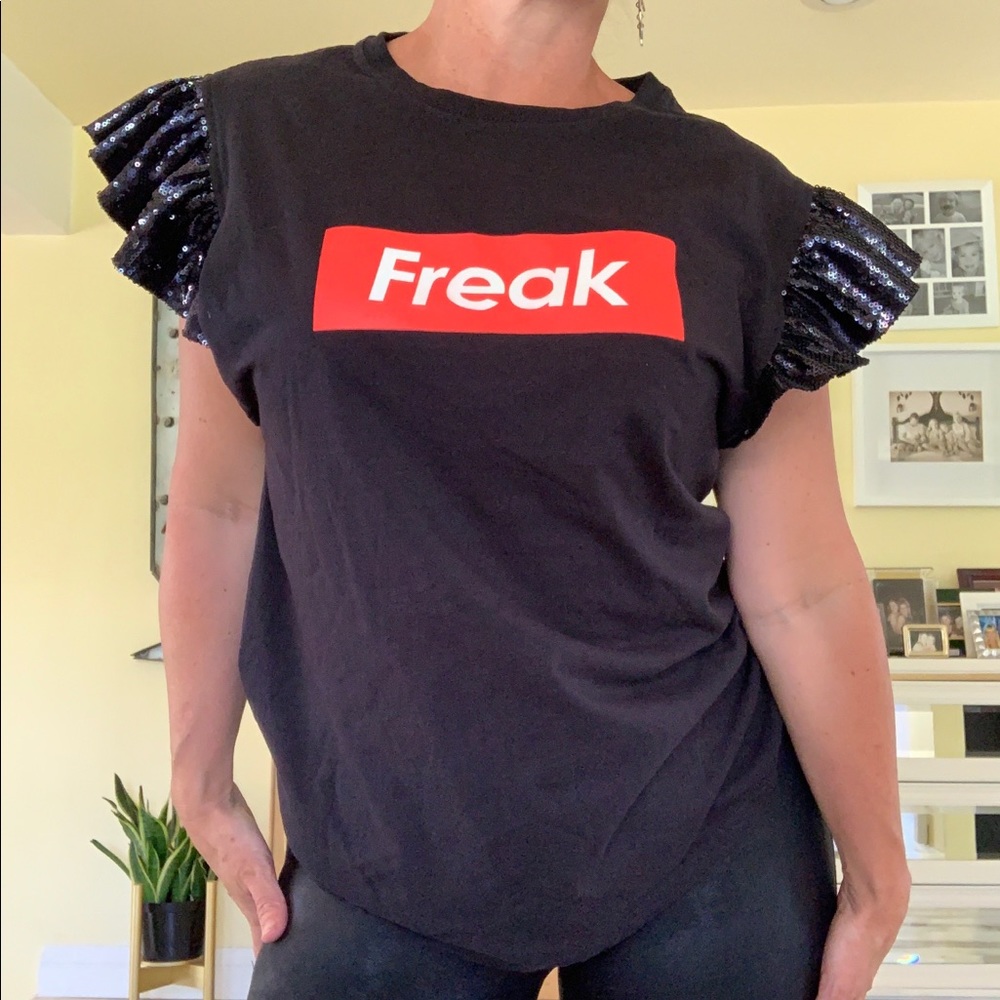 ReWorked RePurposed ‘FREAK’ t-shirt
